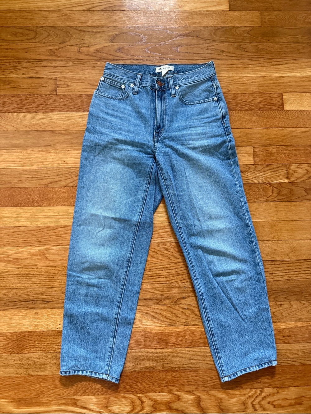 Madewell Classic Light Blue Denim Jeans